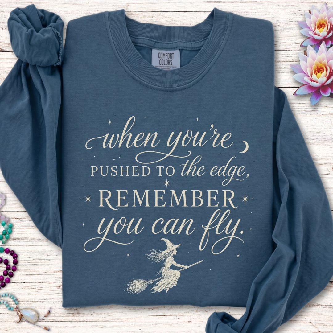 You Can Fly Long Sleeve Tee Midnight
