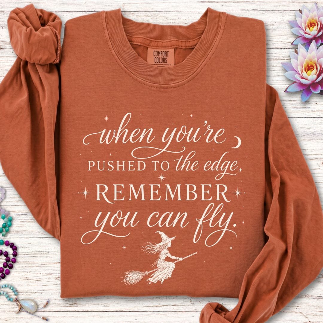 You Can Fly Long Sleeve Tee Yam
