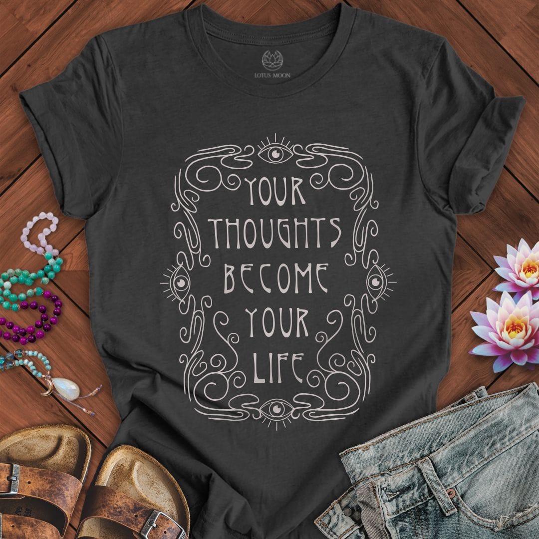 Your Thoughts Tee Dark Grey Heather