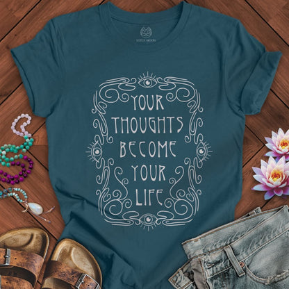 Your Thoughts Tee Deep Teal