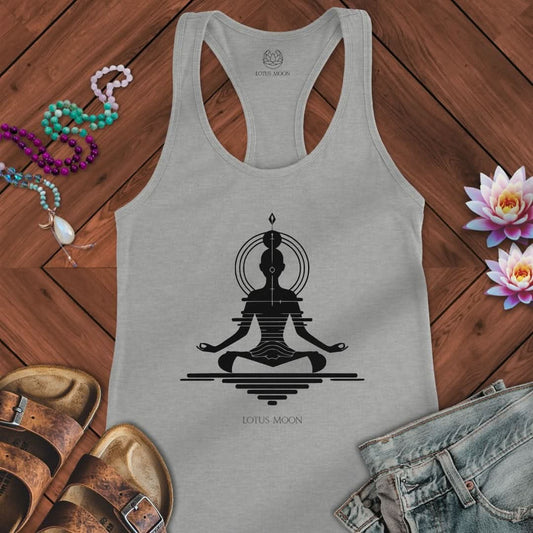 Zen Balance Tank Heather Grey