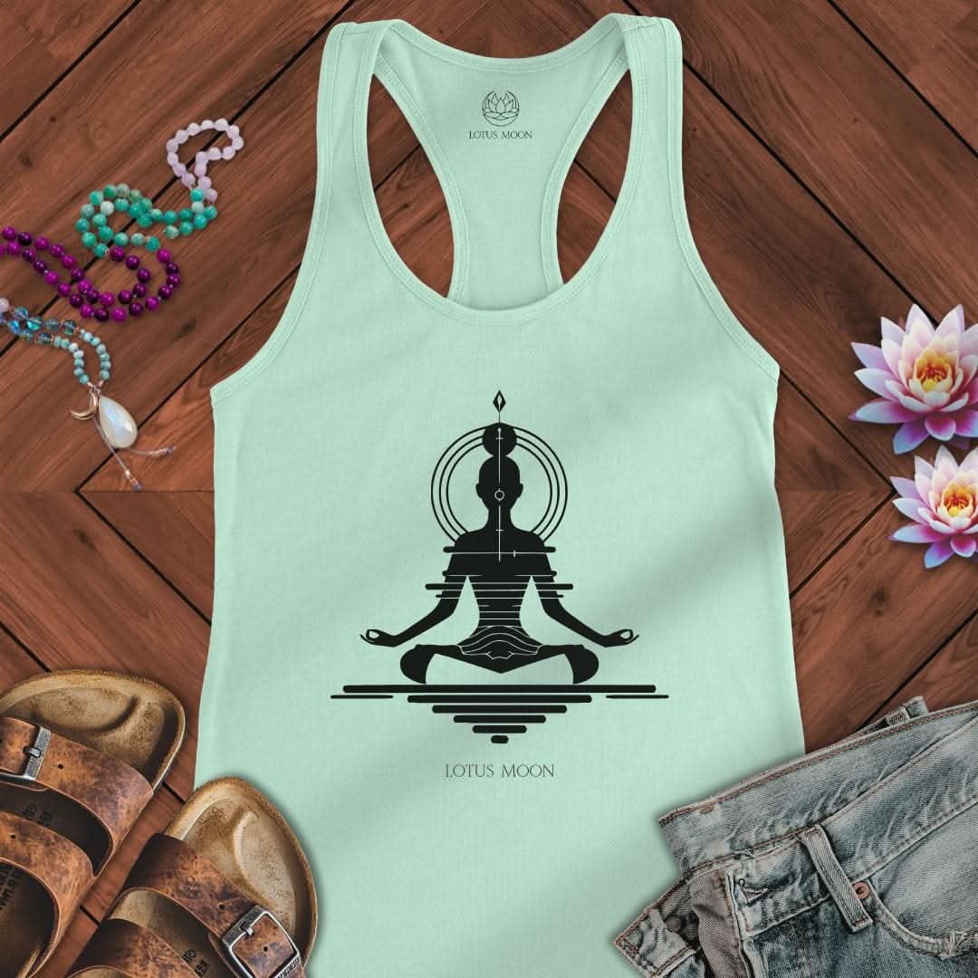Zen Balance Tank Solid Mint