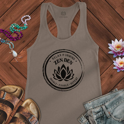 Zen Den Tank Solid Warm Gray