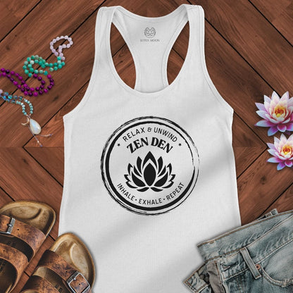 Zen Den Tank Solid White