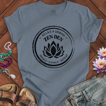 Zen Den Tee Steel Blue